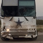 Cowboys tour bus involved in crash that kills four.