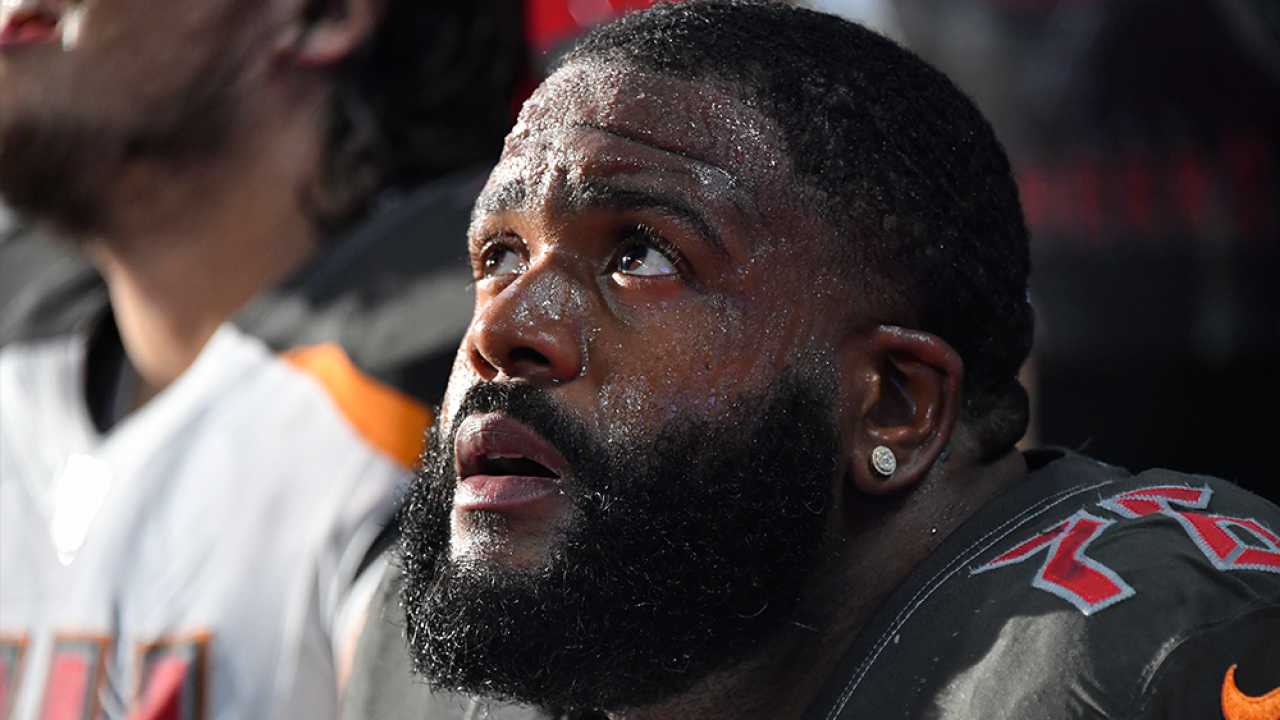 Buccaneers' offensive tackle Donovan Smith/via: ABC Action News