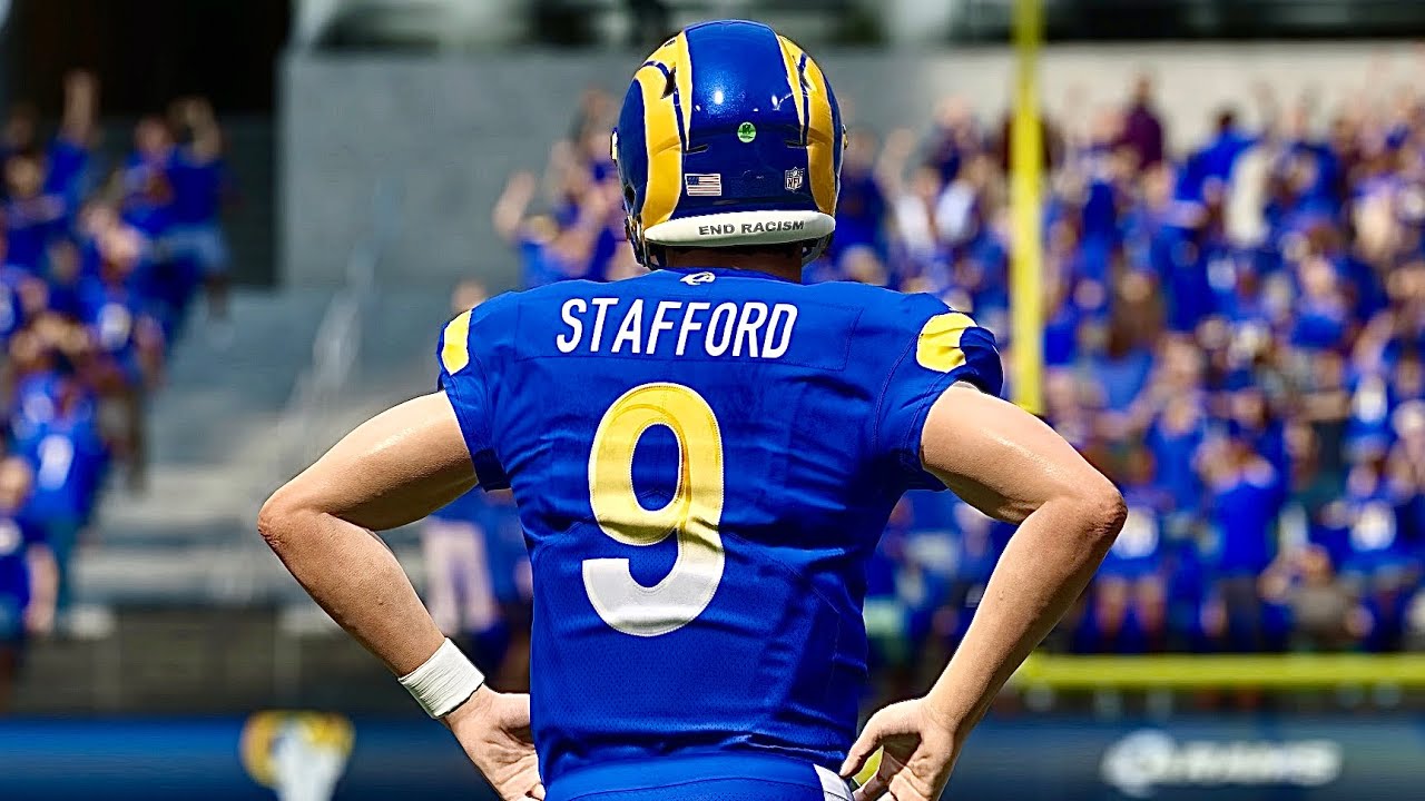 L.A. Rams quarterback Matt Stafford/via EA Sports