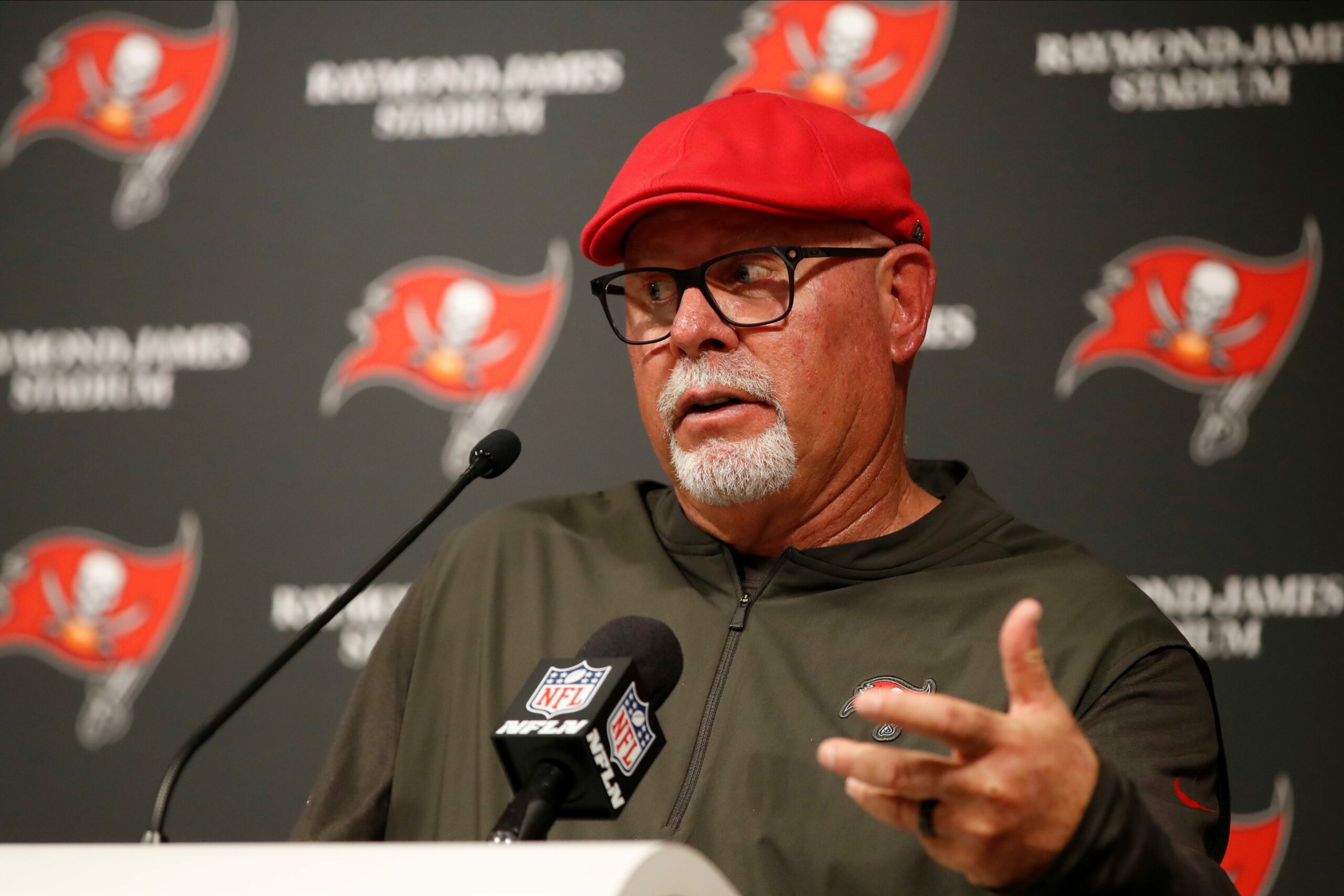 Tampa Bay Buccaneers head coach Bruce Arians was a teenager when he lived through the race riots in York. MARK LOMOGLIO, AP