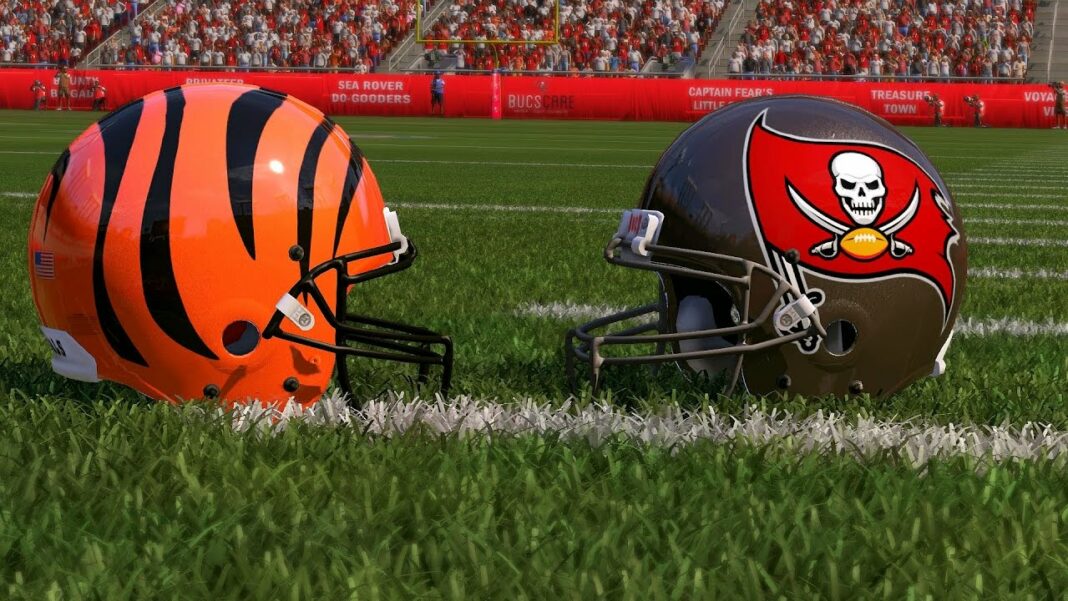 Bengals vs. Buccaneers /via EA Sports
