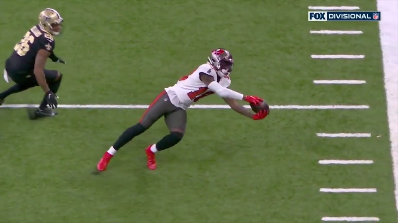 Tampa Bay Buccaneers rookie wide receiver Tyler Johnson with a twisting snag/via.NFL