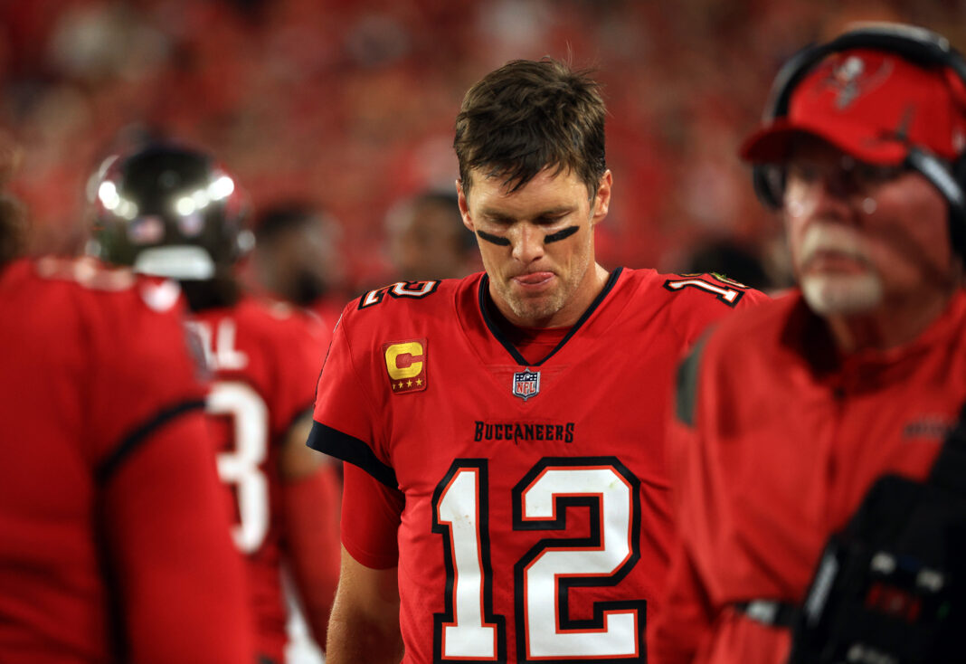Buccaneers quarterback Tom Brady/via Getty Images