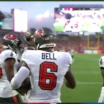Watch: Buccaneers Brady to Le’Veon Bell for Six