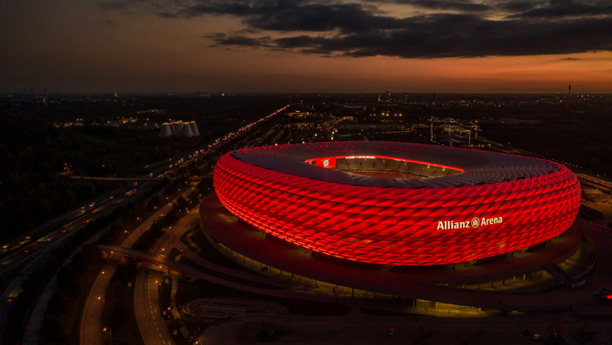 The Buccaneers will play a home game in 2022 in FC Bayern Munich's stadium in Gemany/ via miele.de
