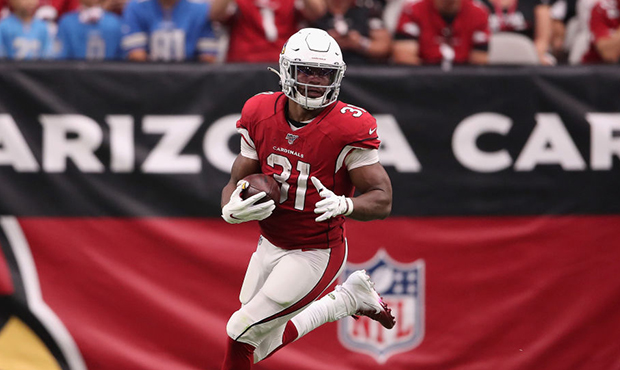Should the Buccaneers look to sign running back David Johnson?/ via Christian Petersen/Getty Images