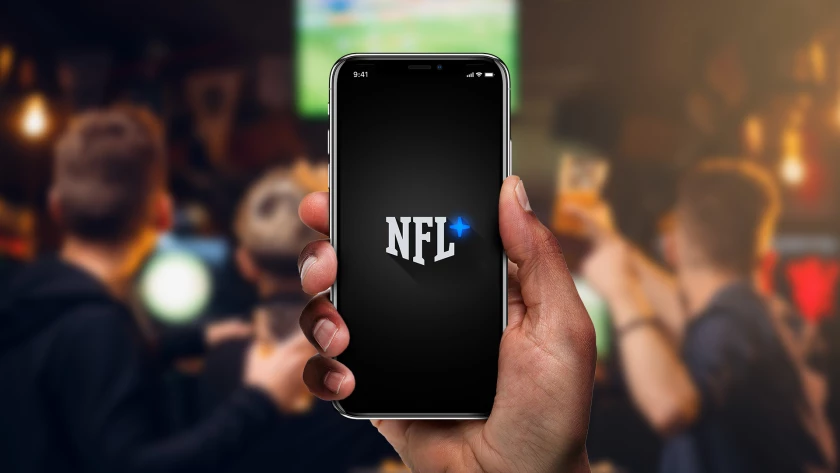 The National Football League has launched it's exclusive streaming service "NFL+"/via Los Angeles Times