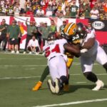 Watch: Buccaneers’ Vea & David Force a Packers’ Fumble