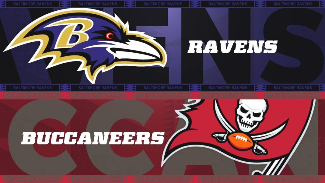Buccaneers vs Ravens / via EA Sports
