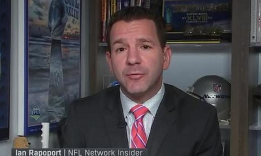 NFL Network’s Ian Rapoport covering the Buccaneers and the NFL / via NFL.com