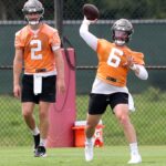 Buccaneers’ Mayfield and Trask Compete to Make Each Other Better