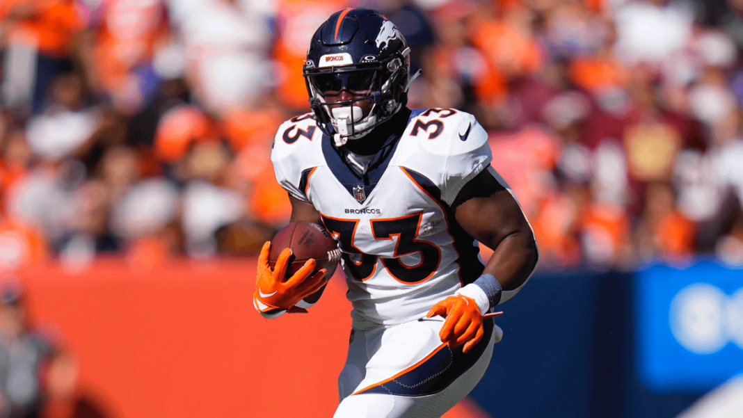 Should the Buccaneers look into trading for Broncos running back Javonte Williams? / via NFL.com