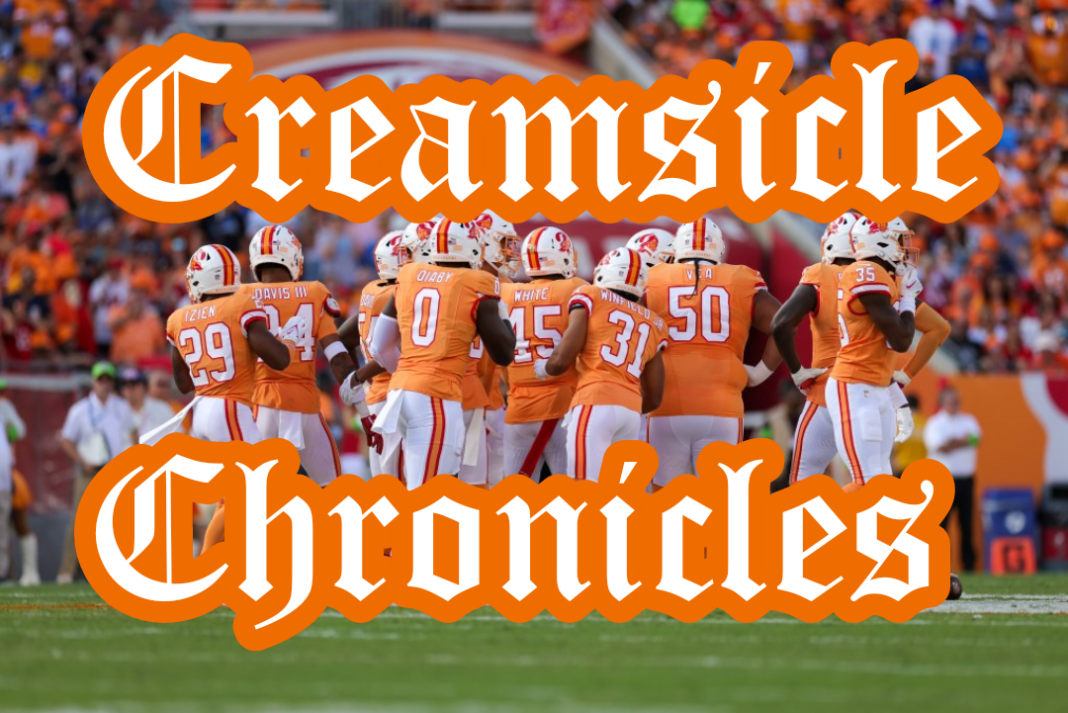 The Creamsicle Chronicles Podcast with JT Olson and Garrett Ballard covering the Tampa Bay Buccaneers
